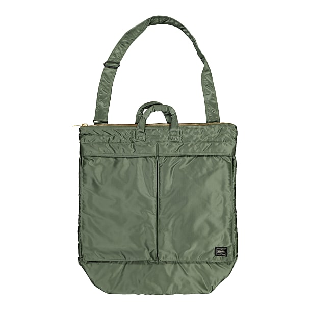 Porter-Yoshida & Co Tanker 2Way Helmet Bag Sage Green - 622-68332-30