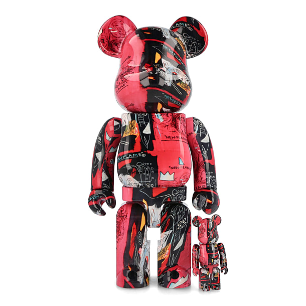 Medicom - Be@rbrick Jean Michel Basquiat #1 400% + 100% | Overkill