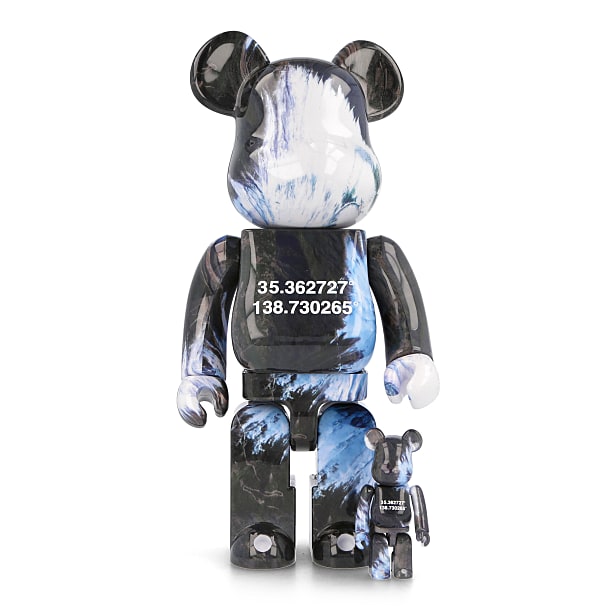 24H限定 BE@RBRICK - OVERVIEW Mt.FUJI,JAPAN BE@RBRICK 100&400の通販