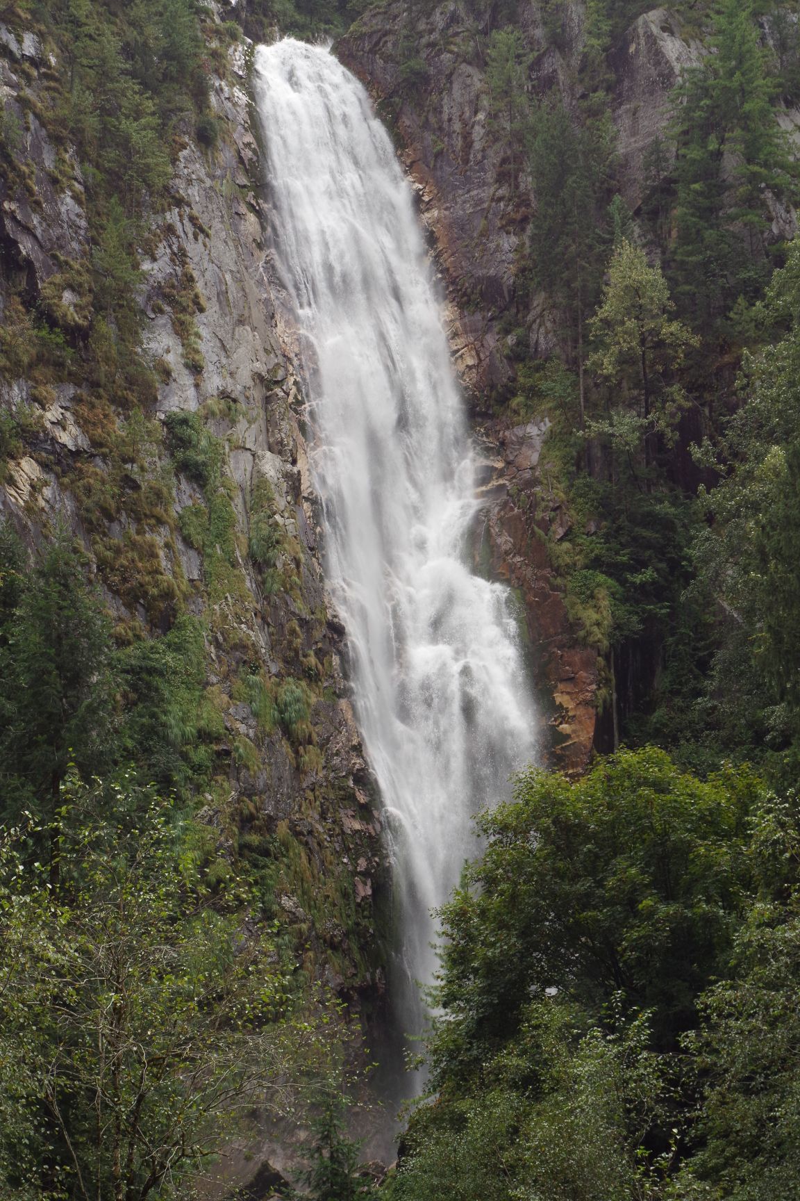 A waterfall on the way