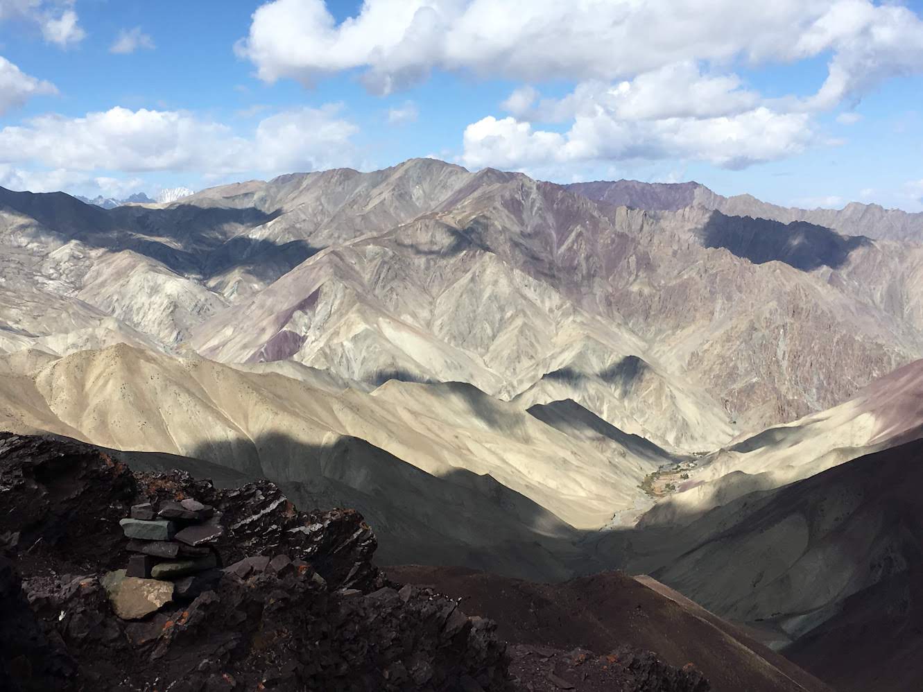 View to the south of the Stok La