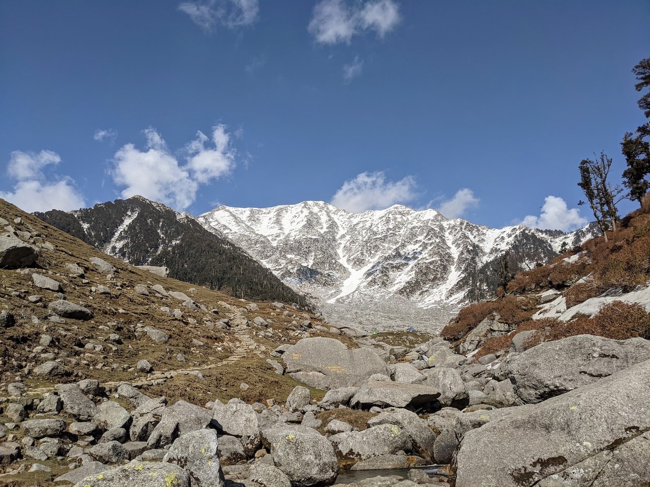 Minkiani Pass up ahead