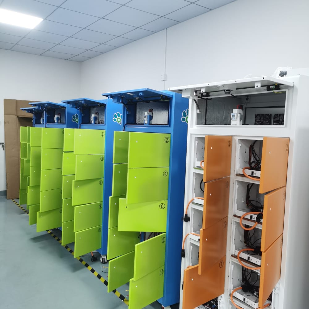 Intelligent Battery Swapping Cabinet