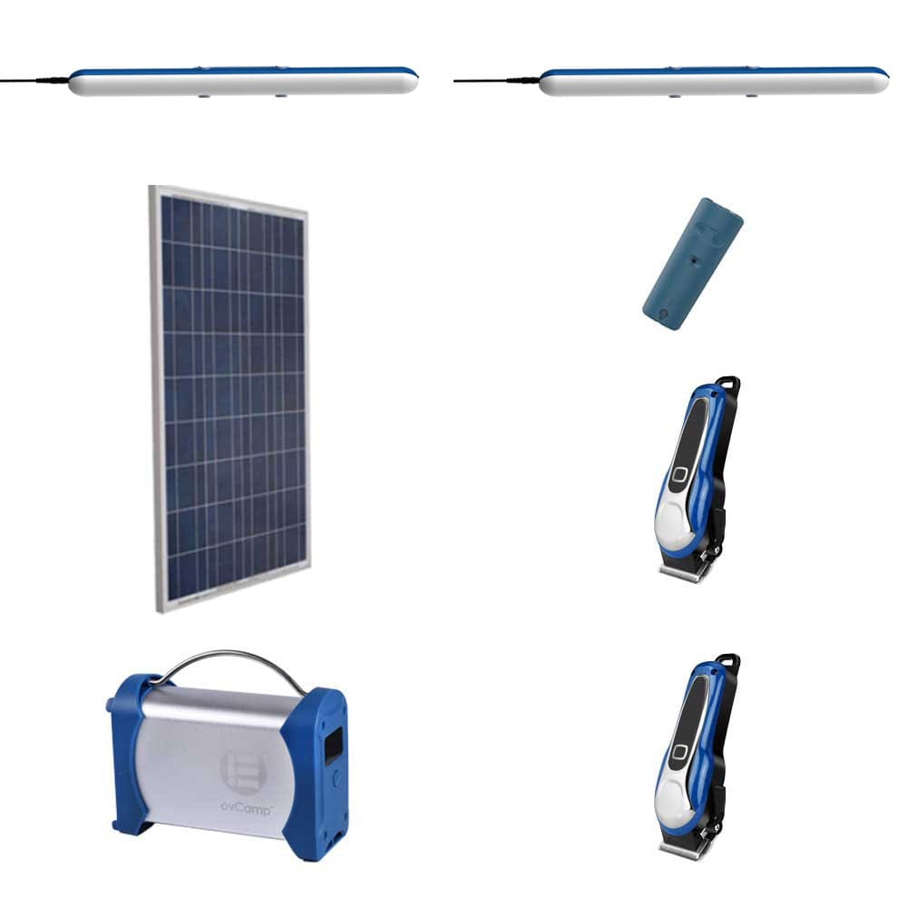 Solar Barber Shop 06Ah Starter Pack