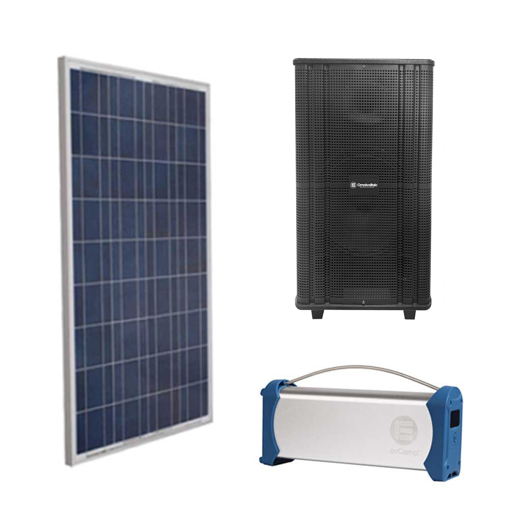 18Ah Solar Public Address System