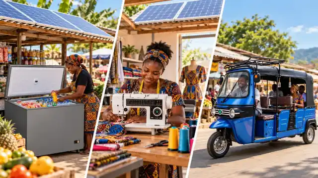 Solar Productive Use of Energy With Omnivoltaic