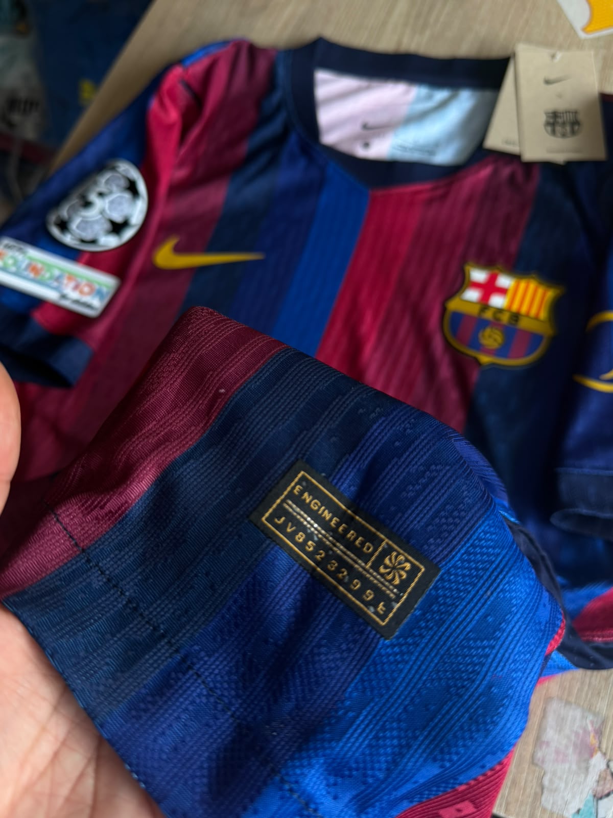CAMISETA OFICIAL FC BARCELONA TEMPORADA 26/27 vista 3