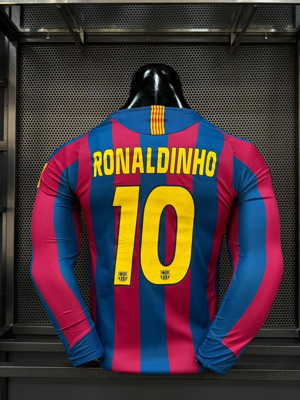 CAMISETA OFICIAL FC BARCELONA 2006 RONALDINHO