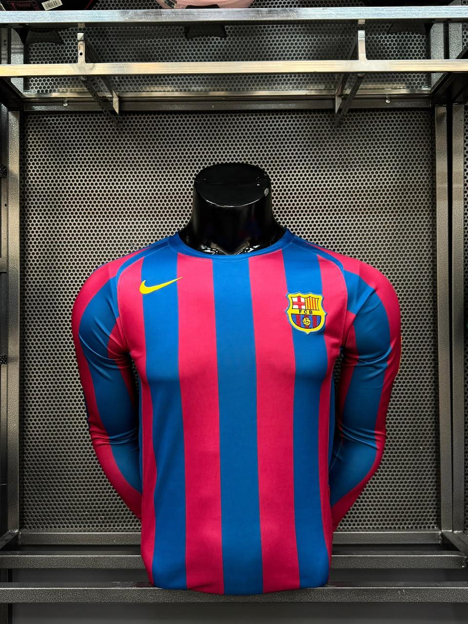 CAMISETA OFICIAL FC BARCELONA 2006 RONALDINHO vista 2