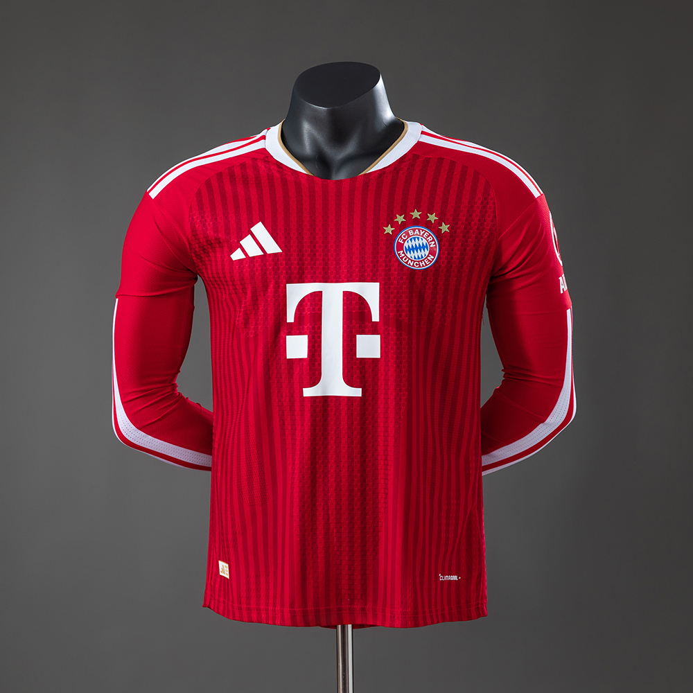 CAMISETA OFICIAL MANGA LARGA BAYERN MUNICH-LOCAL ETIQUETA DE ADIDAS