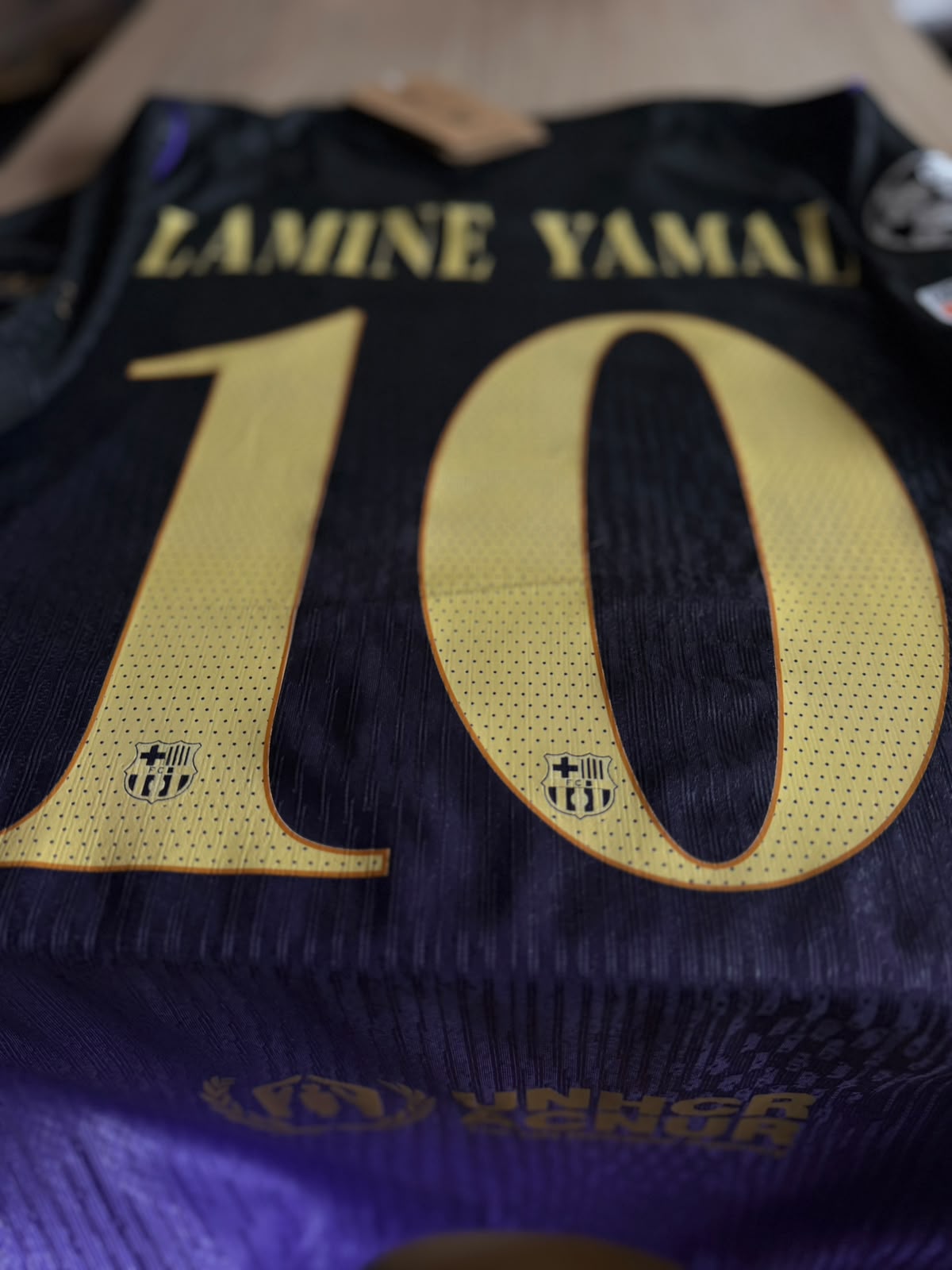 CAMISETA OFICIAL FC BARCELONA VERSIÓN KOBE-MAMBA-MENTALITY 26/27 vista 4