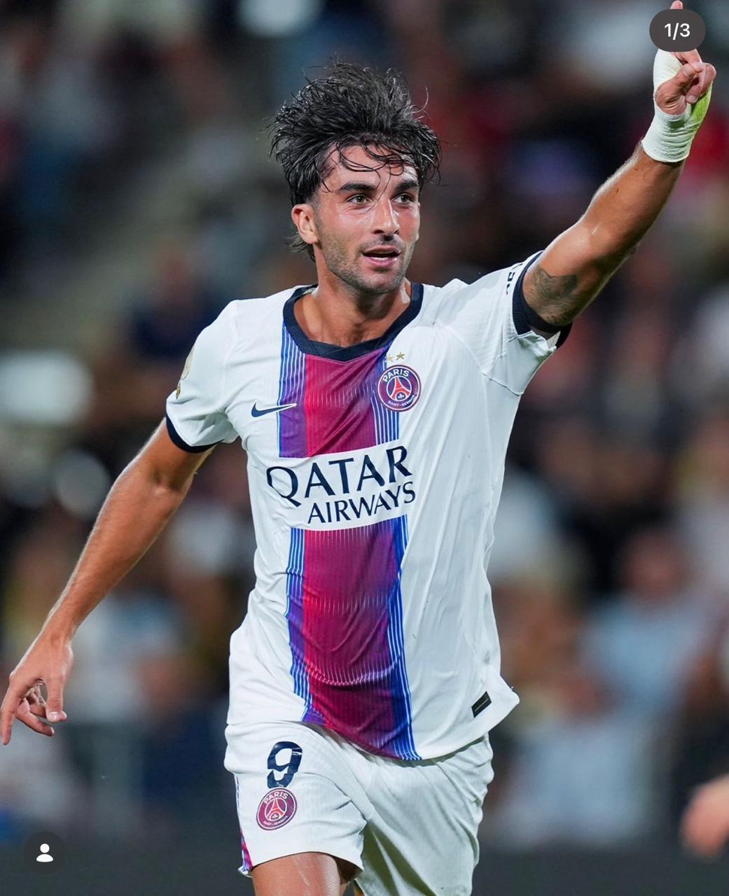 CAMISETA PLAYER VISITANTE PSG TEMPORADA 26/27 vista 3