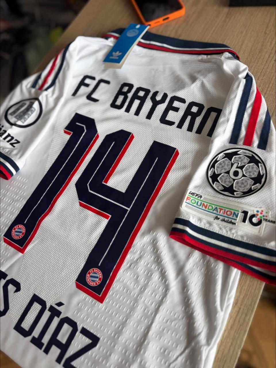 CAMISETA PLAYER OFICIAL VISITANTE FC BAYERN MUNICH 26/27