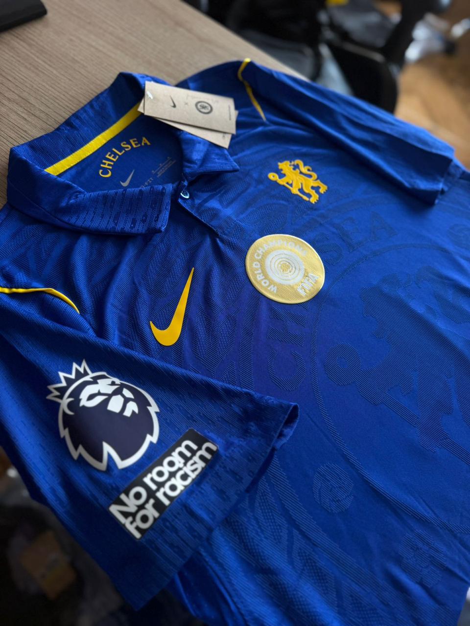 CAMISETA OFICIAL LOCAL CHELSEA ETIQUETA NIKE vista 3