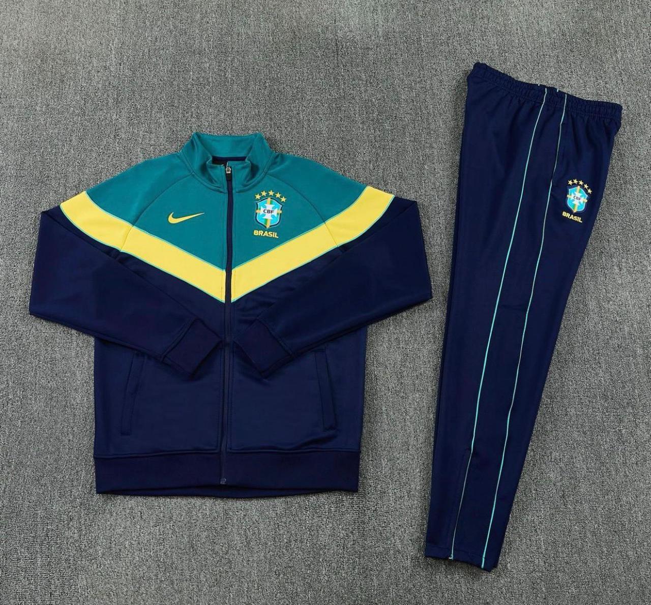 SUDADERA TRACKSUIT COMPLETA BRASIL