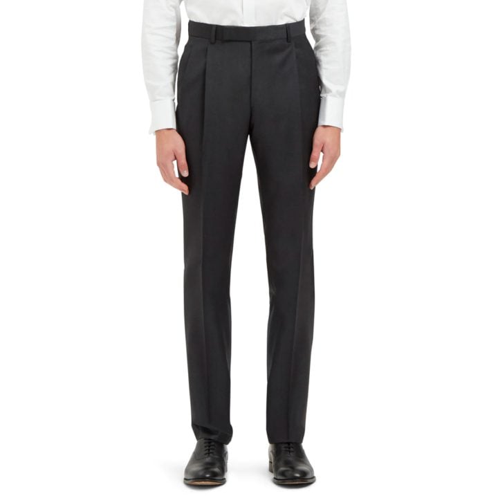 Gieves & Hawkes Dawson Classic Charcoal Trousers