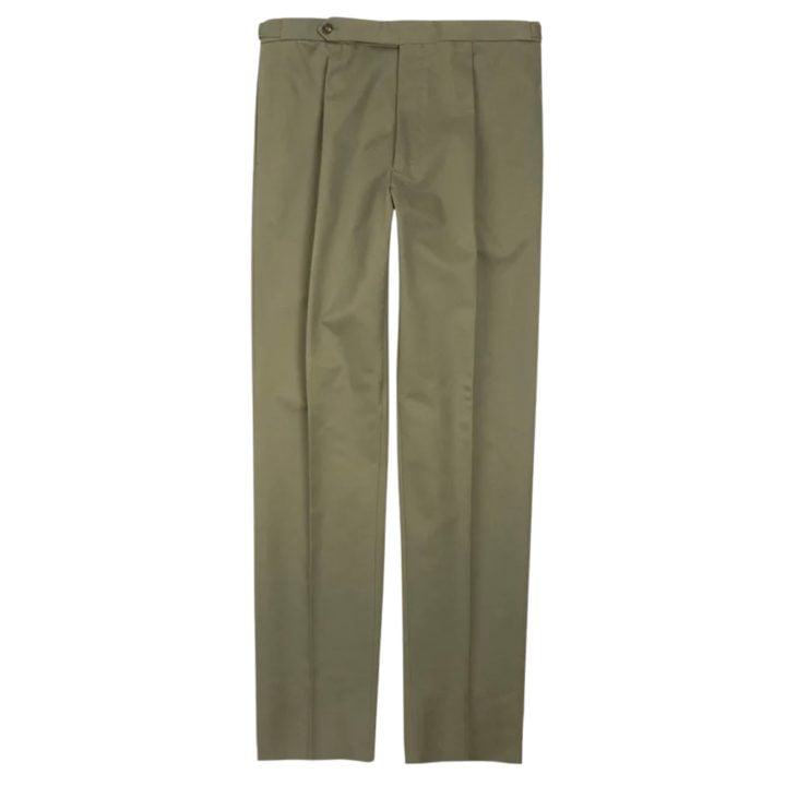 Drake’s Lovat Single Pleat Trouser