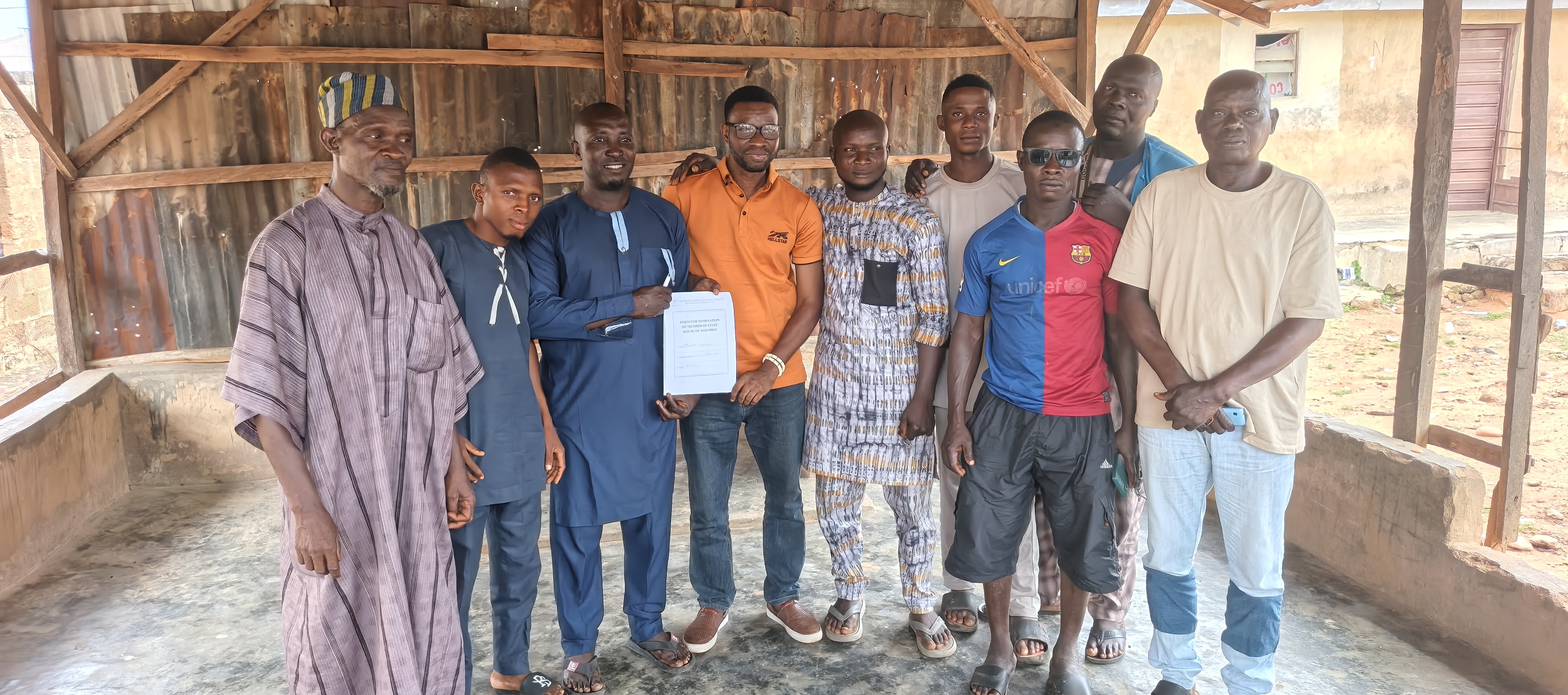 SDP Share-Oke-Ode Candidate, Ajileye, Receives Rousing Welcome In Share