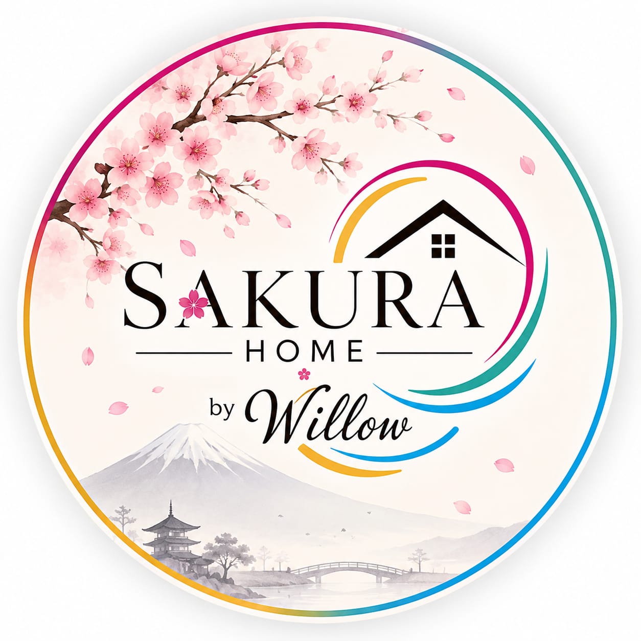 Sakura Home Official Emblem by Willow Inc.