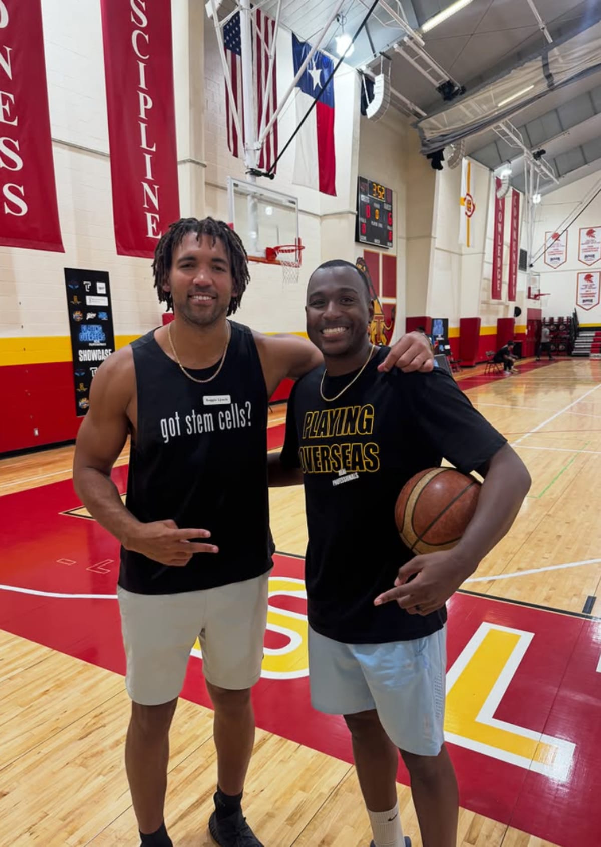 Reggie Lynch playing overseas