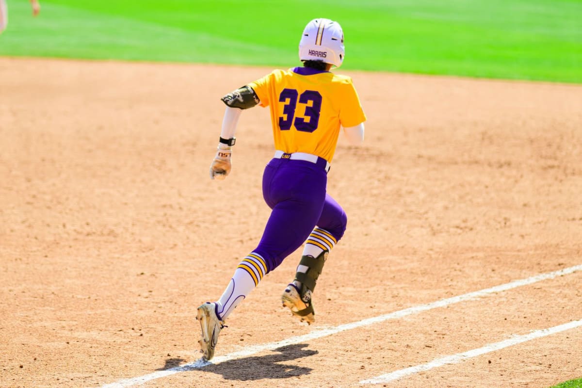 Destiny Harris in action