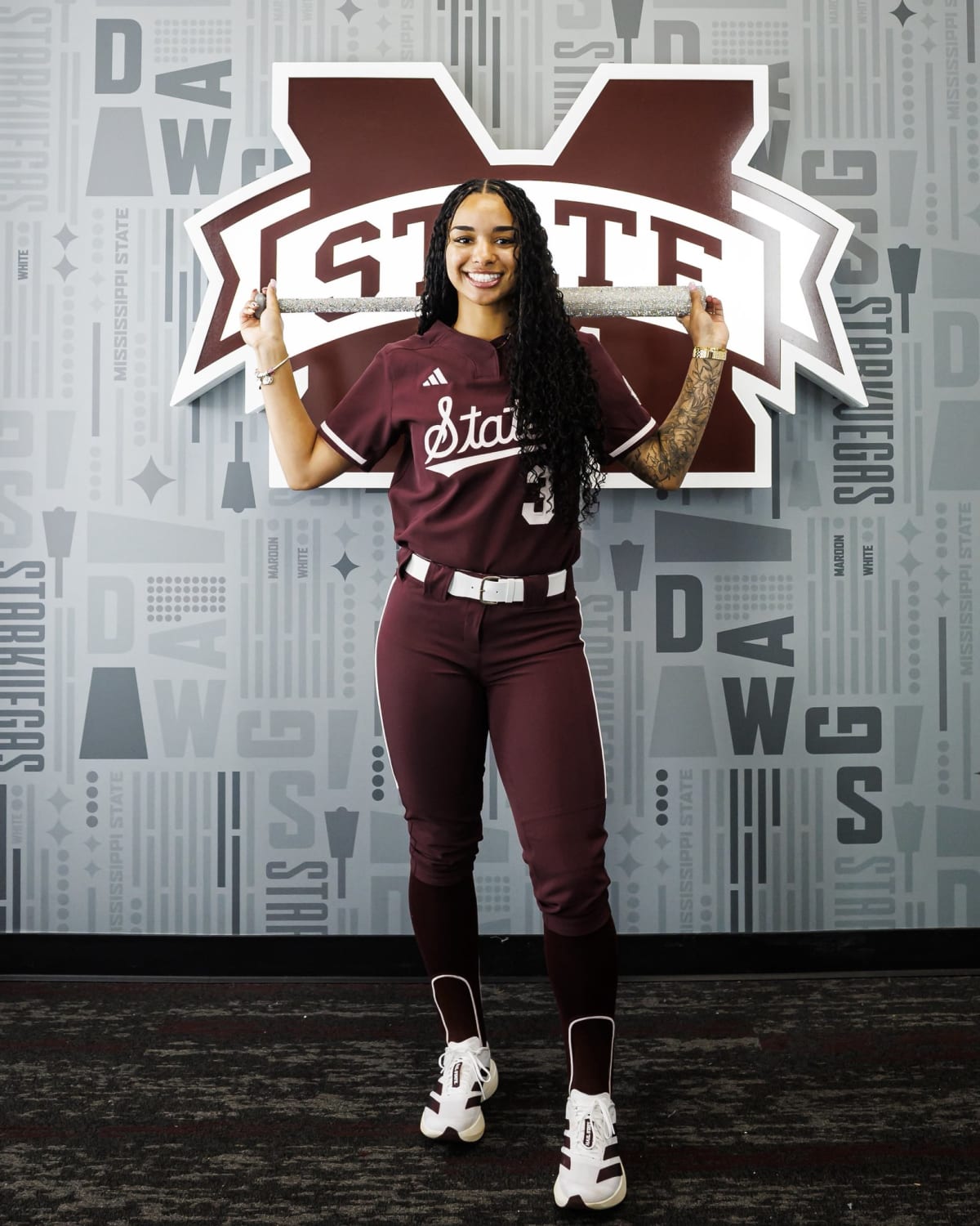 Destiny Harris in action