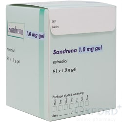 Sandrena (Estradiol) 1mg 91 Sachets