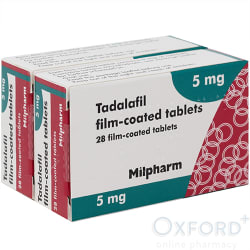 Tadalafil (Generic Cialis) 5mg 56 (2x28)Tablets