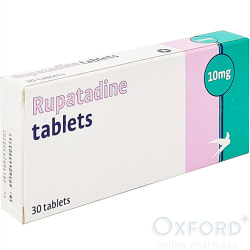 Rupatadine 10mg tablets 30 antihistamine