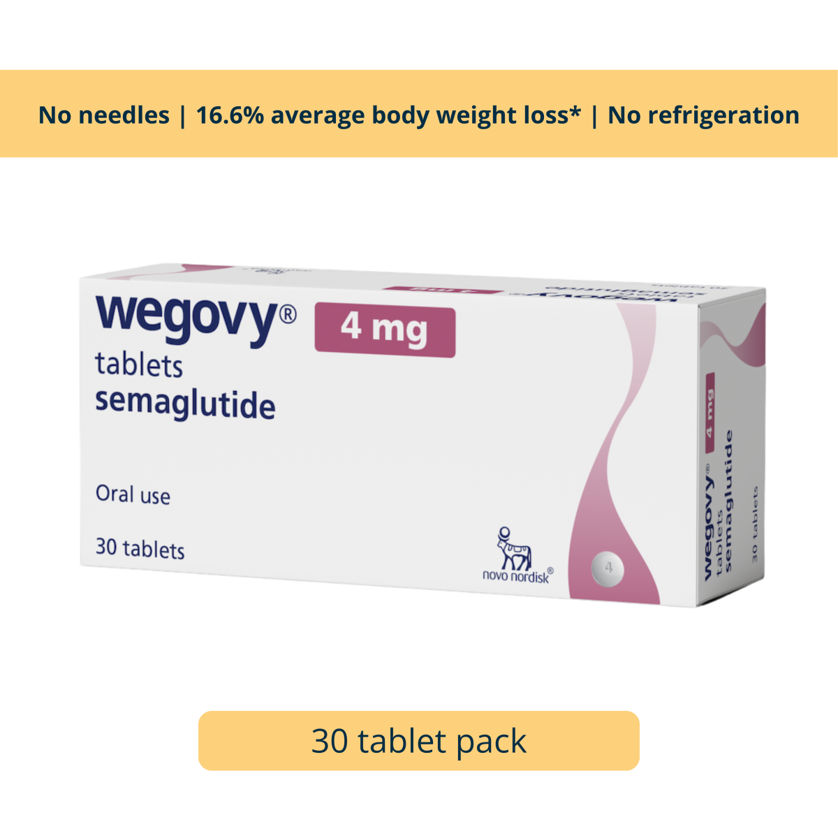 semaglutide pills uk Made by Danish pharmaceutical giant Novo Nordisk, the pill is an oral version of weight-loss medicine Wegovy, containing the same active ingredient, semaglutide. The pill is taken daily, compared to the weekly Buy the Wegovy Pill Online