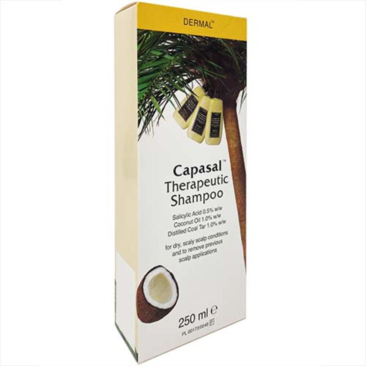 Capasal Shampoo Coal Tar Salicylic Acid Coconut Oil