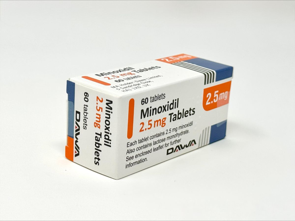 Minoxidil 120 tablets hair loss