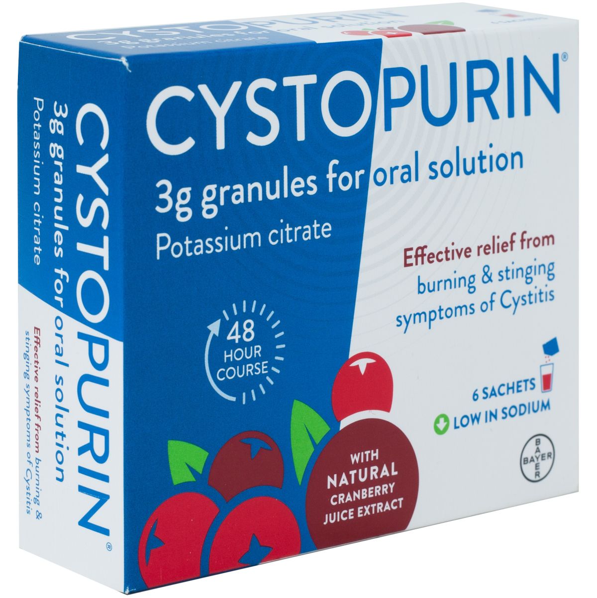 Cystopurin (Potassium Citrate) Granules 6 Sachets