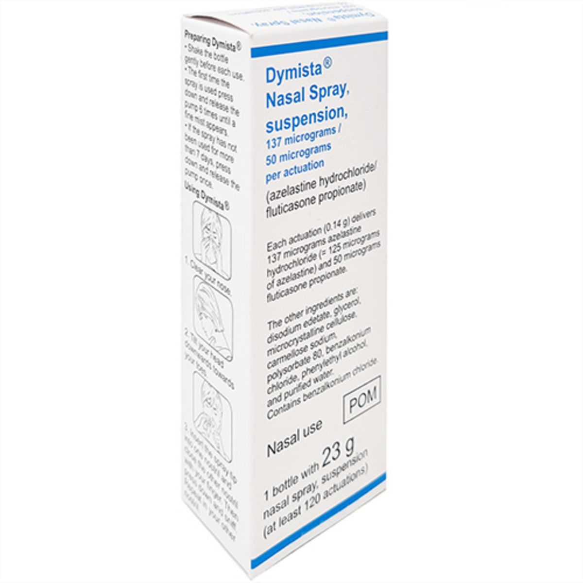 Dymista Nasal Spray 137mcg 50mcg per dose