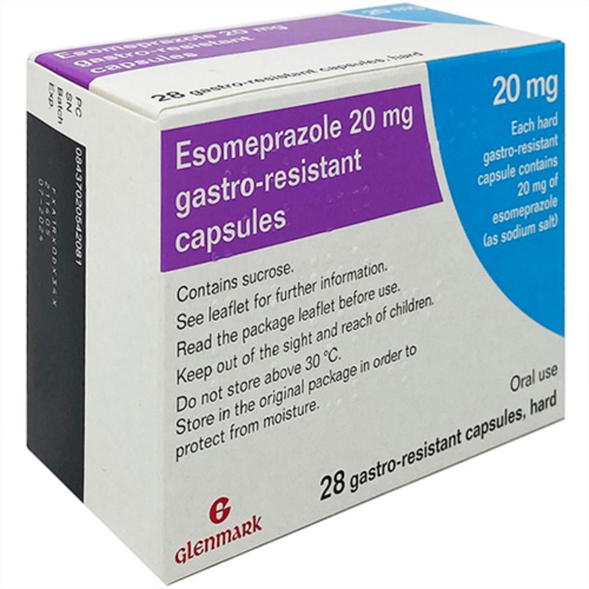 Esomeprazole Gastro Resistant 28 Capsules