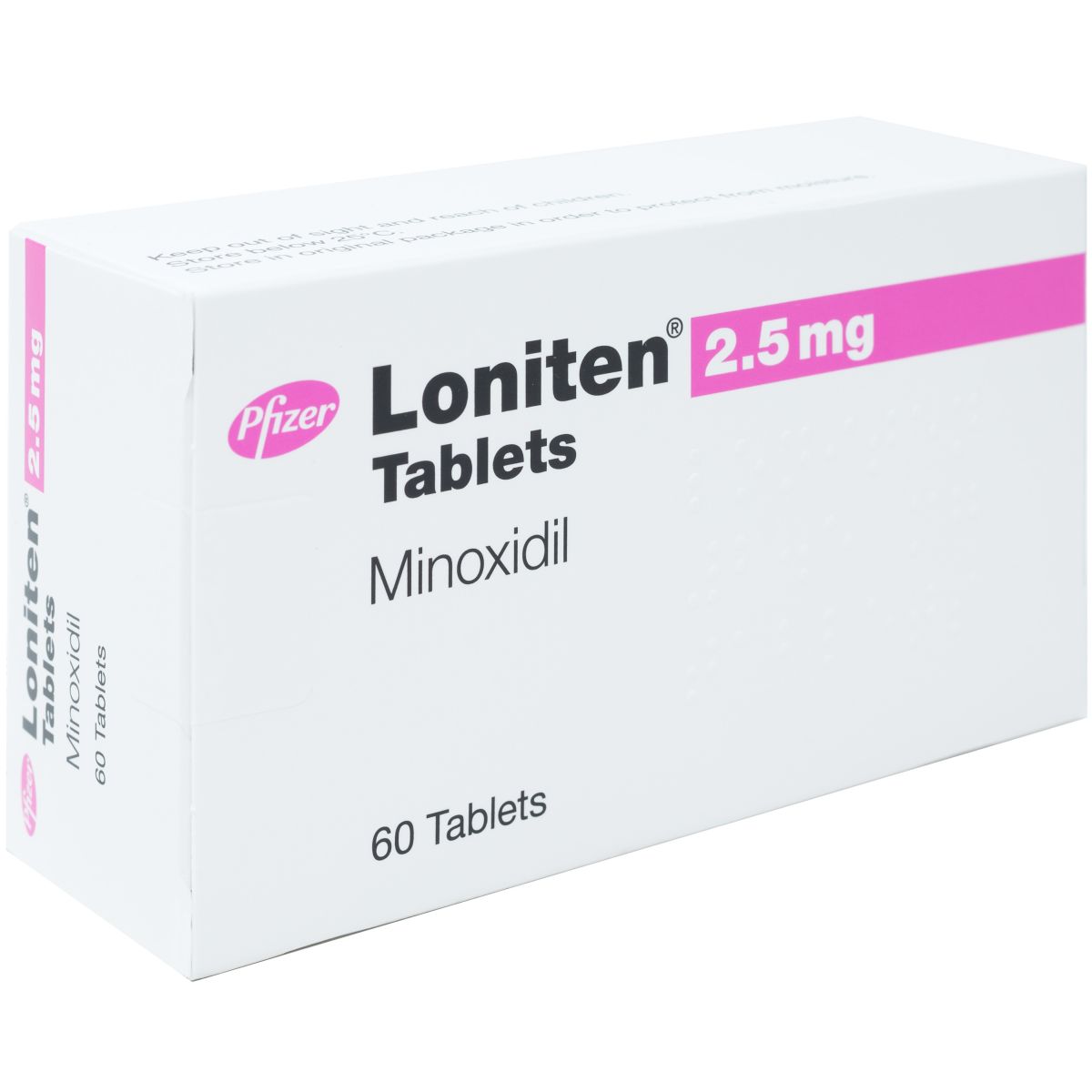 Loniten 120 tablets hair loss