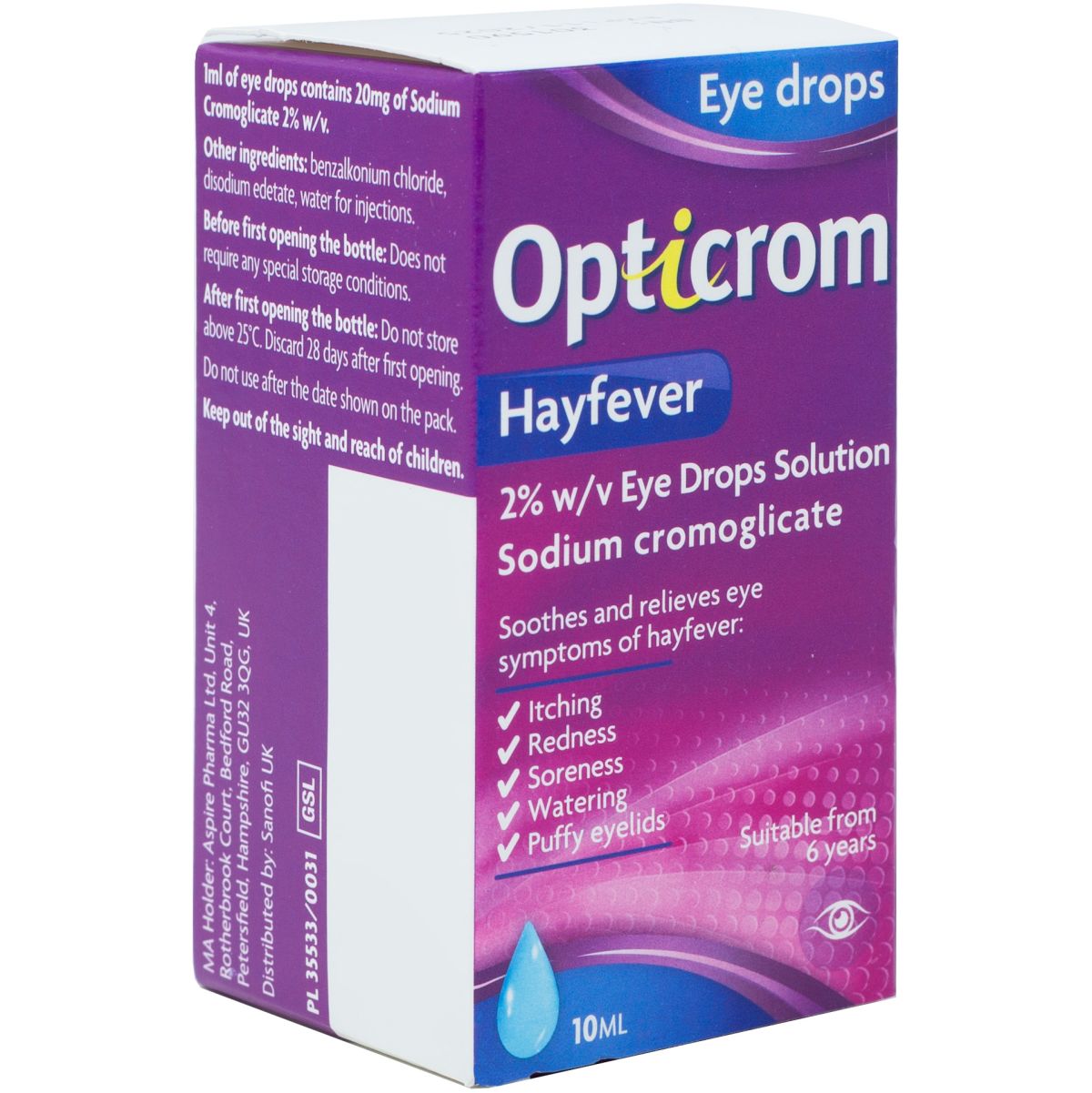 Opticrom Allergy Eye Drops