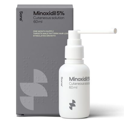 Sons Minoxidil 5% Cutaneous Solution for hair loss 60ml