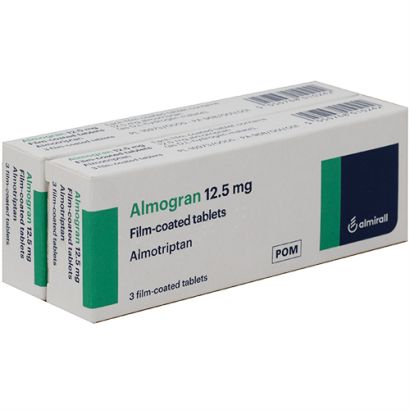 Almogran (Almotriptan) 12.5mg 6 Tablets