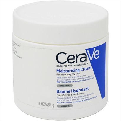 CeraVe Moisturising Cream For Dry to Very Dry Skin 454g 