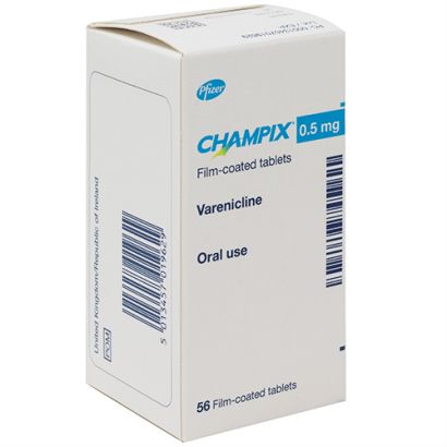 Champix (Varenicline) 0.5mg 56 tablets