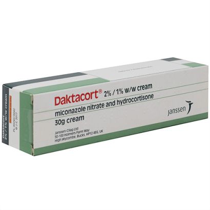 Daktacort (Miconazole Nitrate / hydrocortisone) Cream 30g