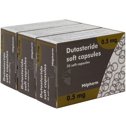 Dutasteride 0.5mg 90 Capsules