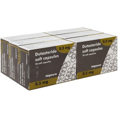 Dutasteride 0.5mg 180 Capsules