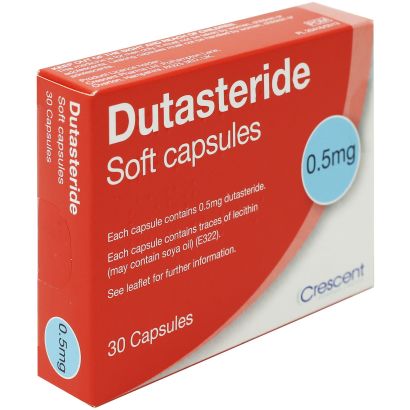 Dutasteride 0.5mg 30 Capsules