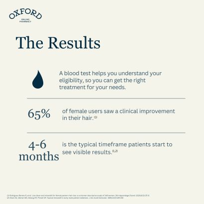 Rear view of Oxford Female Hair Loss Programme