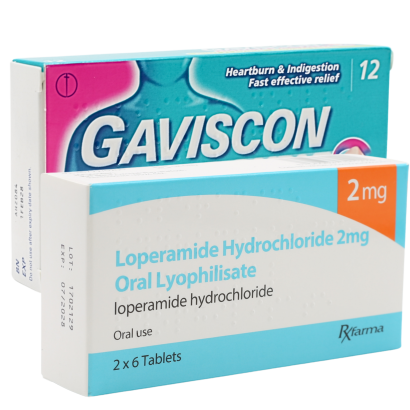 GLP-1 Heartburn and Diarrhoea Treatment Pack