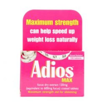 Adios Max 120mg 100 tablets