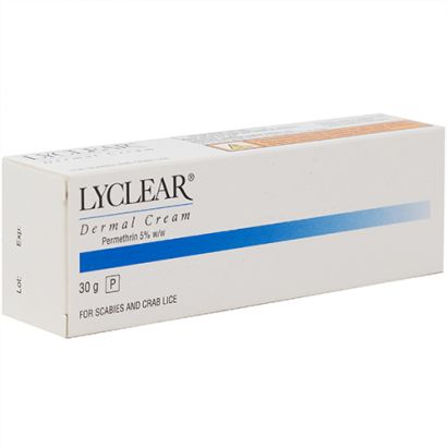 Lyclear Cream - Permethrin 5% (scabies treatment) 30g