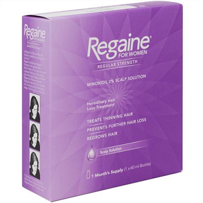 Regaine For WOMEN Regular Strength 2% Minoxidil solution 60ml